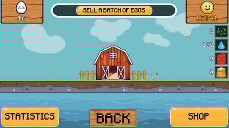 Cube Farm. The Egg Magnate! - Screenshot 1