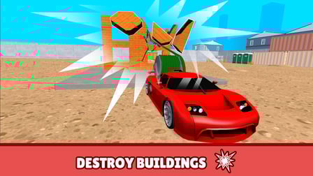 Demolition Car - Rope and Hook - Screenshot 2