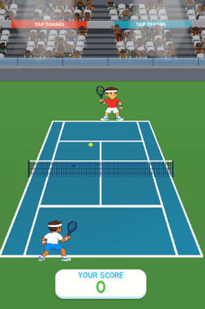 Tap Tennis - Screenshot 1