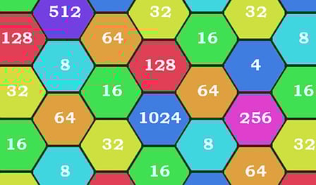 Hexa Merge 2048