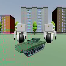 Tank vs Robots 3D