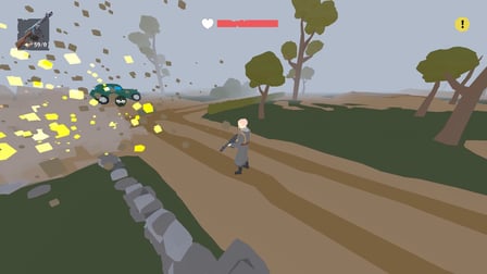 War in the forest fog - Screenshot 2