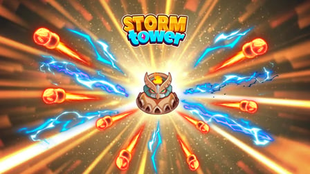 Storm Tower Defense - Idle Pixel War