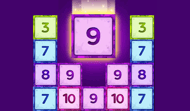 Numbers Dropping Merge Puzzle
