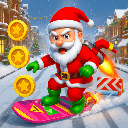 Santa Holiday Adventure Game