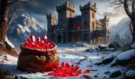 Cristales Oscuros: Tesoros del Castillo