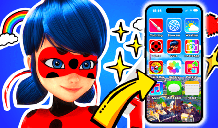 What's in LadyBug's Phone?