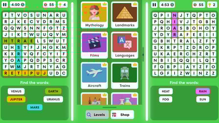 You cant find these words! 100 Levels! - Screenshot 2