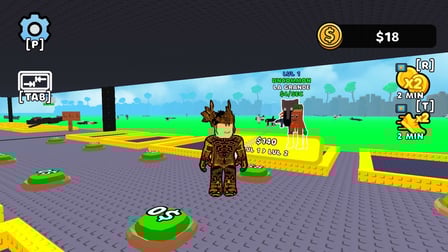 Chase Brainrot Train! Save Obby Magnate Tycoon - Screenshot 1