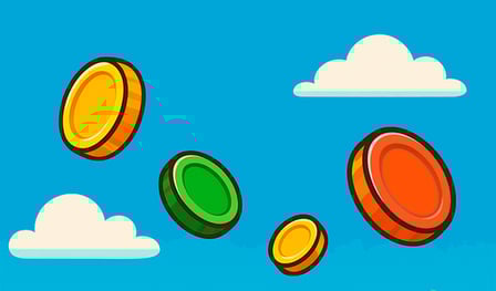 Coin Merge: Money from the Sky