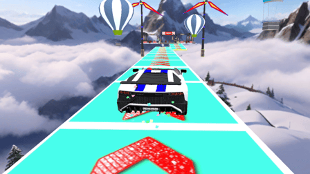 Santa Stunt Racer Christmas Delivery - Screenshot 5