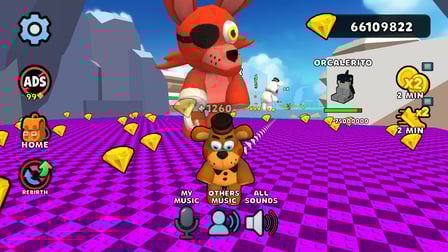 My Singing FNaF! Freddy Animatronics Obby +1 3D - Screenshot 5