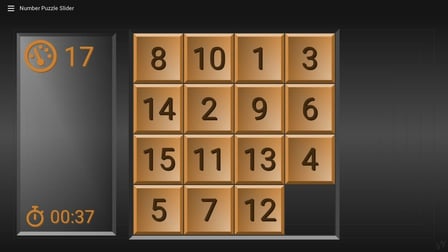 Number Puzzle Slider - Tangkapan layar 2