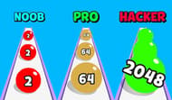 Colored Balls: Runner