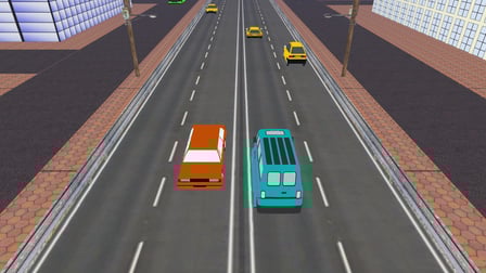 Highway Traffic Car Racing Nitro 3D - Screenshot 2