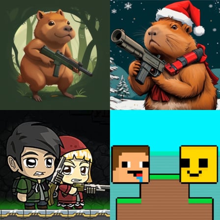 2 player gun games