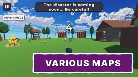 Surviving disasters Obby - Screenshot 1