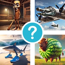 Italian ANIMALS: Guess Tung Tung Tung Sahur!