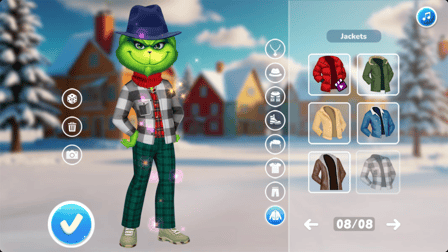 The Grench Couple Holiday Dress up - Screenshot 2