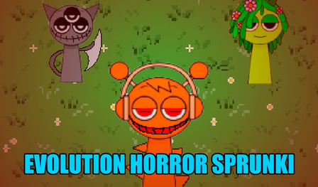 Evolution horror Sprunki