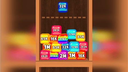 JellyCubes 2048 - Screenshot 2