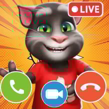 Talking Tom Cat Calls: Chat Prank, Video Call
