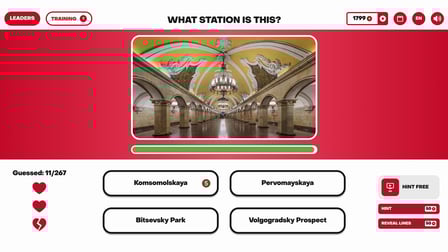 Moscow Metro Quiz: Guess All the Stations! - Screenshot 3