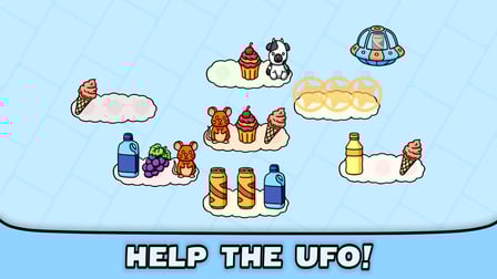 UFO Cloudy Sorting - Screenshot 4