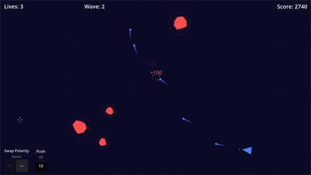 Polar Asteroids - Screenshot 2