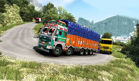 Hill Climb: Truck Delivery