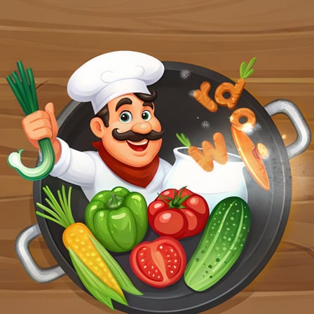 Cooking Letters - Word Search thumbnail