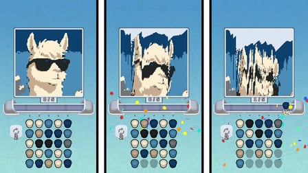 Sand pictures: a cozy sorting - Screenshot 1