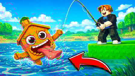Brainrots 3D: Fishing!