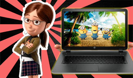 What's in Margo's laptop from Despicable Me!