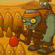 Plants vs Zombies. Desert Biome