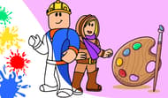 Colouring book Roblox world