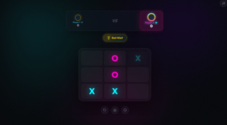 Tic Tac Toe Pro: Aurora Edition - Screenshot 1