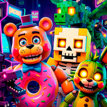 Merge: Brainrots - Mine and FNAF