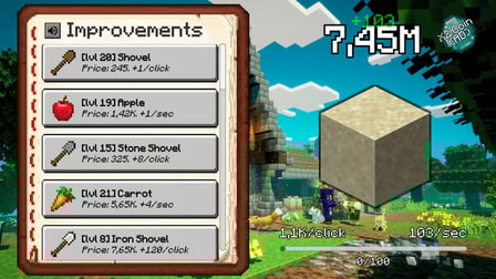 Craft Clicker: Resource Mining - Screenshot 2