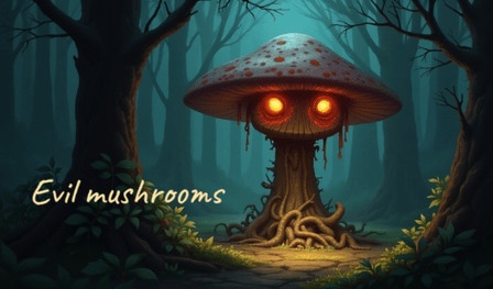 Evil mushrooms