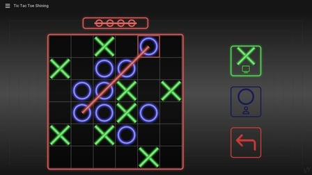 Tic Tac Toe Shining - Screenshot 2