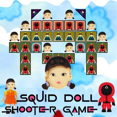 Squid Doll Shooter Game