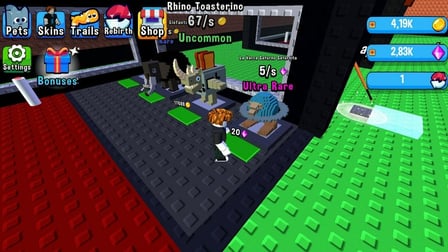 Obby Brainrot: Thief and Fuzer of Memes! - Screenshot 5