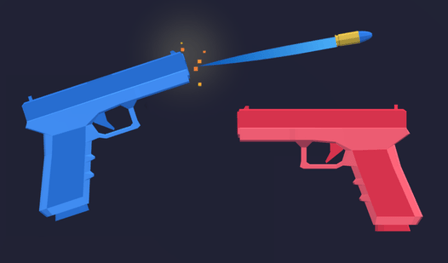 Duel au pistolet : Bataille des armes à feu