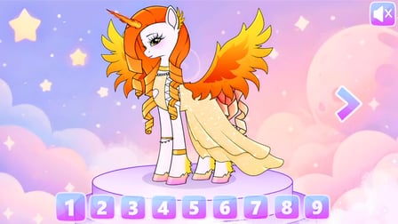 Pony Creator - dress up game for girls - Screenshot 3