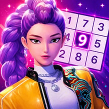 K-pop. Sudoku with Huntrix