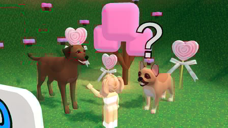 Guess the Doggy or Explode! 3D Obby Dress-Up - Screenshot 1