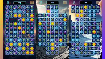Lost Planets: Match 3 - Screenshot 1