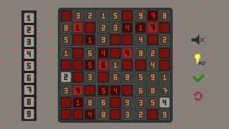 Sudoky 2D - Screenshot 1