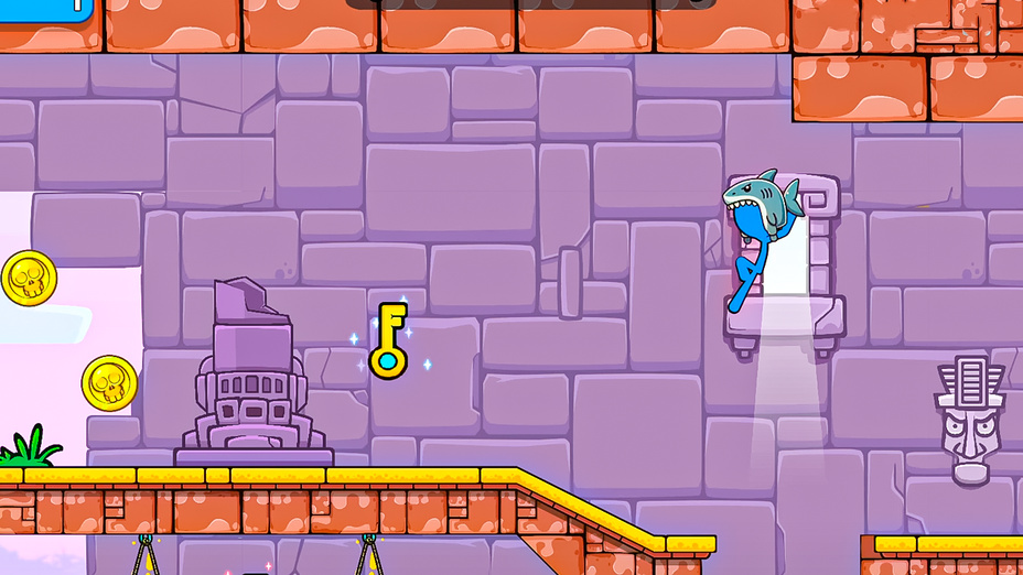 Red and Blue Stick: Fire and Water 3 cover